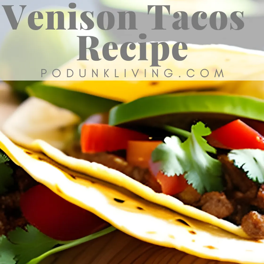 Venison Tacos