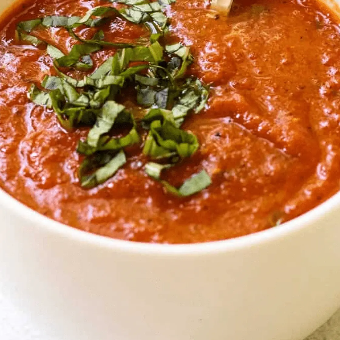 Tomato Basil Soup:
