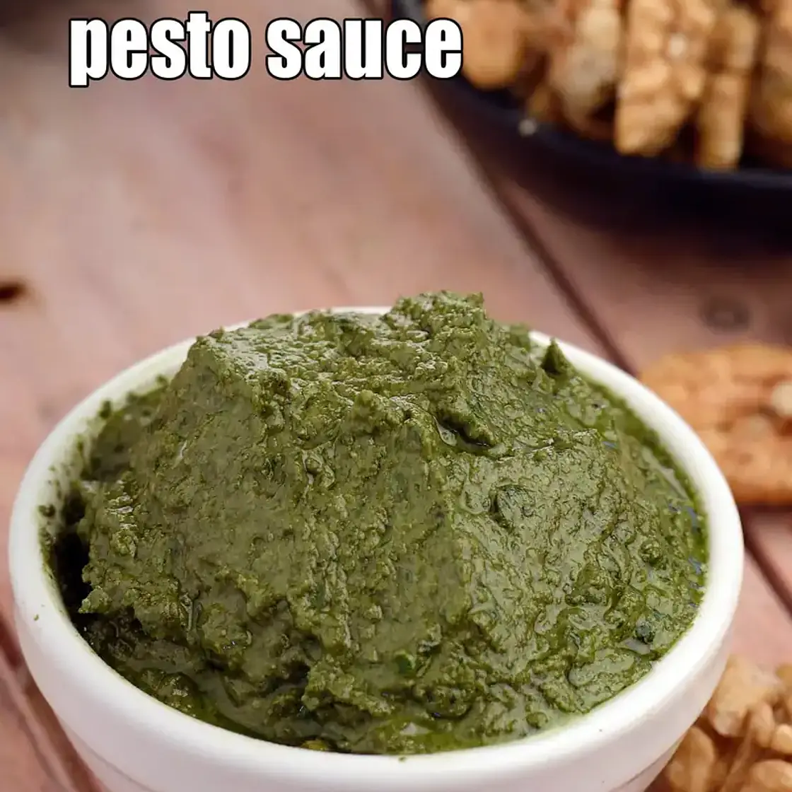 Pesto Sauce Recipe (Basil Pesto)