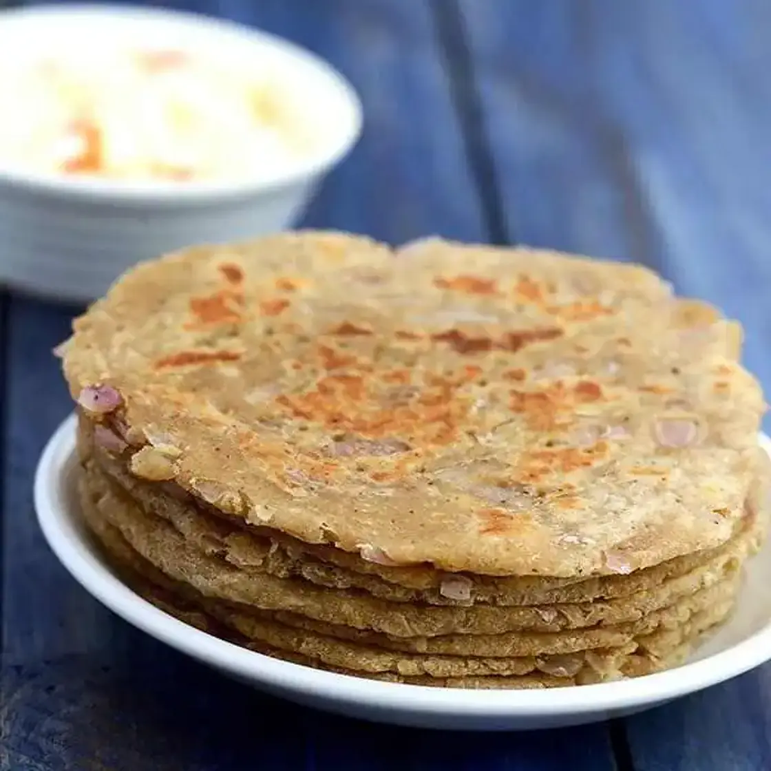 Onion Cheese Paratha Recipe (Cheese Onion Paratha)