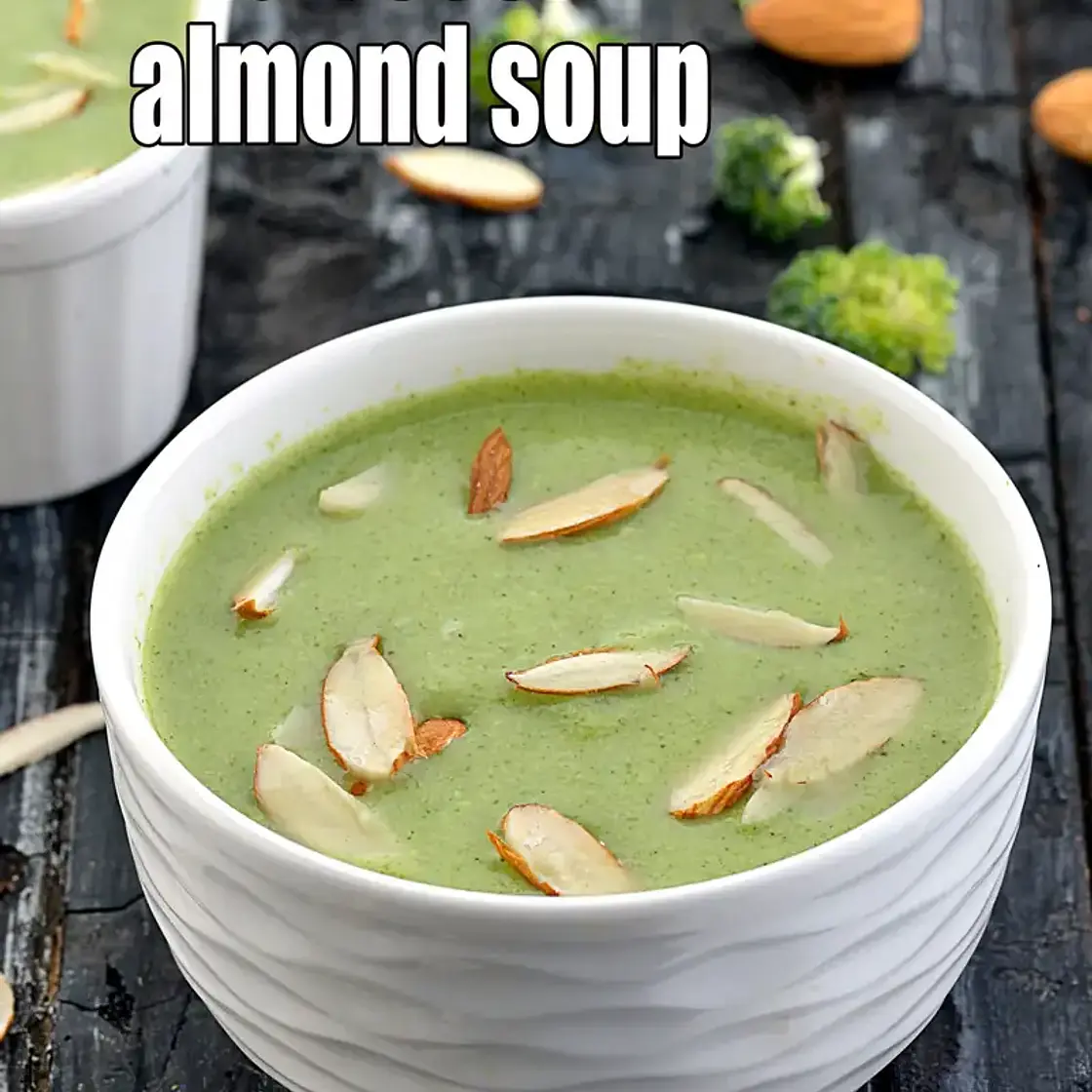 Broccoli Almond Soup Recipe