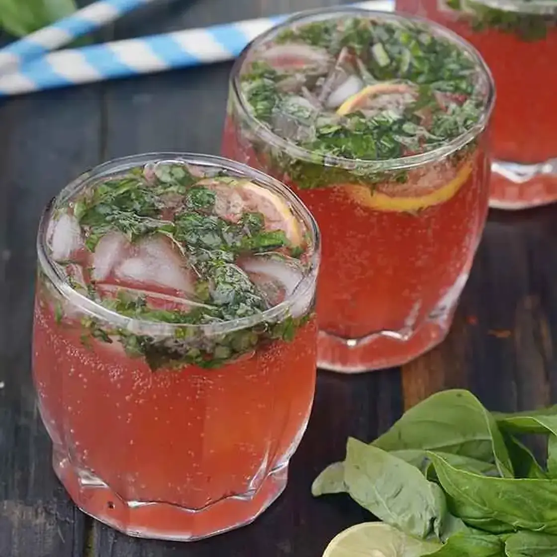Strawberry Basil Mojito Recipe