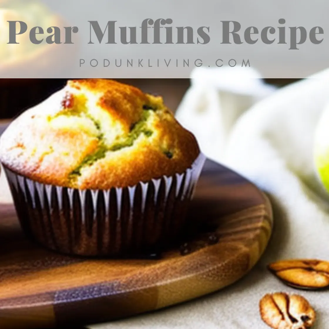 Pear Muffins