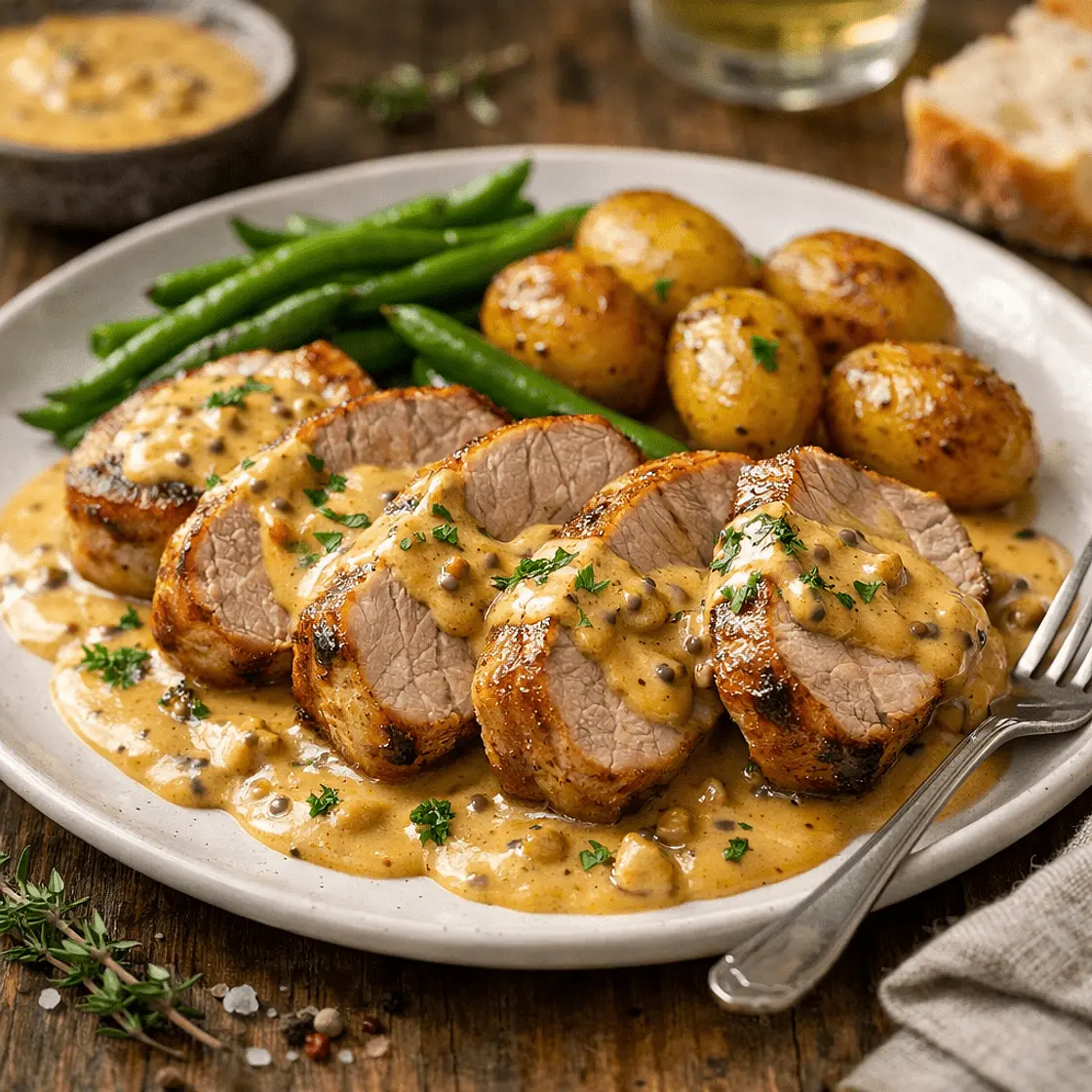 Filet mignon moutarde miel 🍯