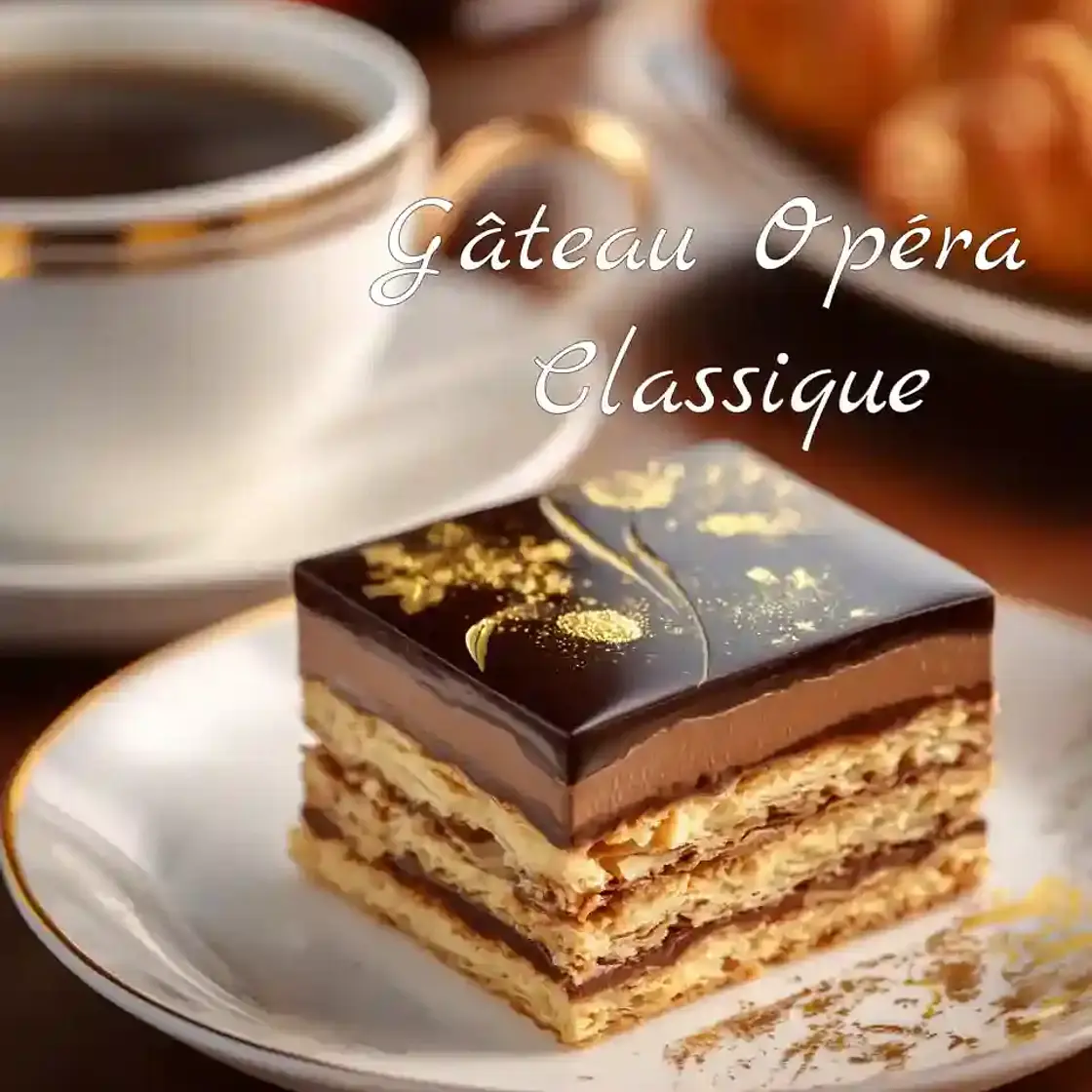 Gâteau Opéra Classique