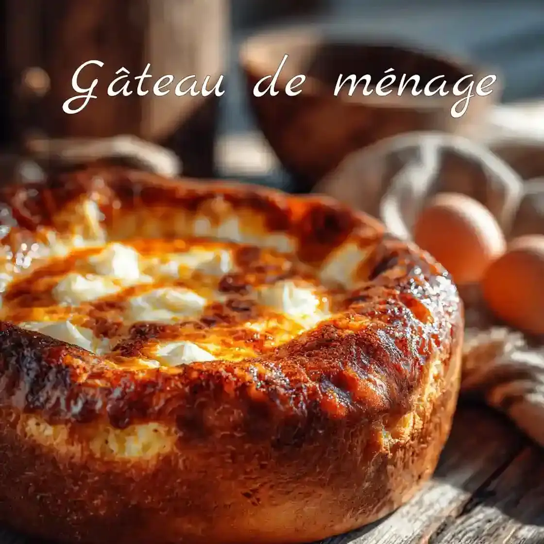 Gâteau de ménage traditionnel (Toutché Comtois)