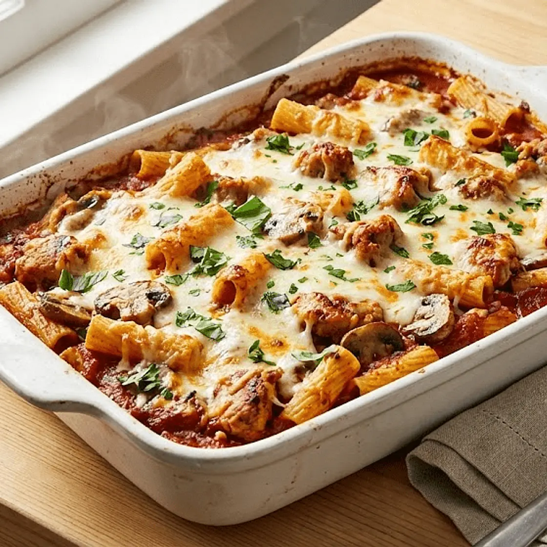 BAKED TURKEY RIGGIES