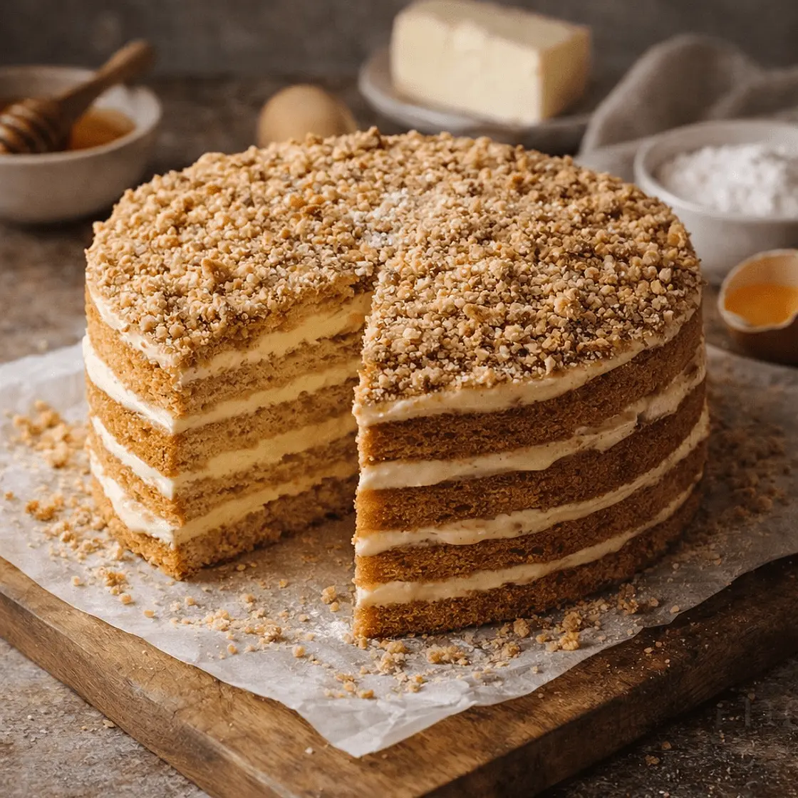 Torte „Ideal“ – nach Mamas Rezept (auf dem Dampfbad)