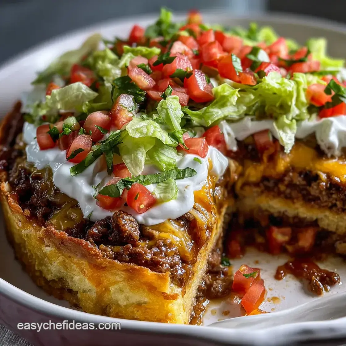 Taco Bake Recipe: Crispy & Savory Layers