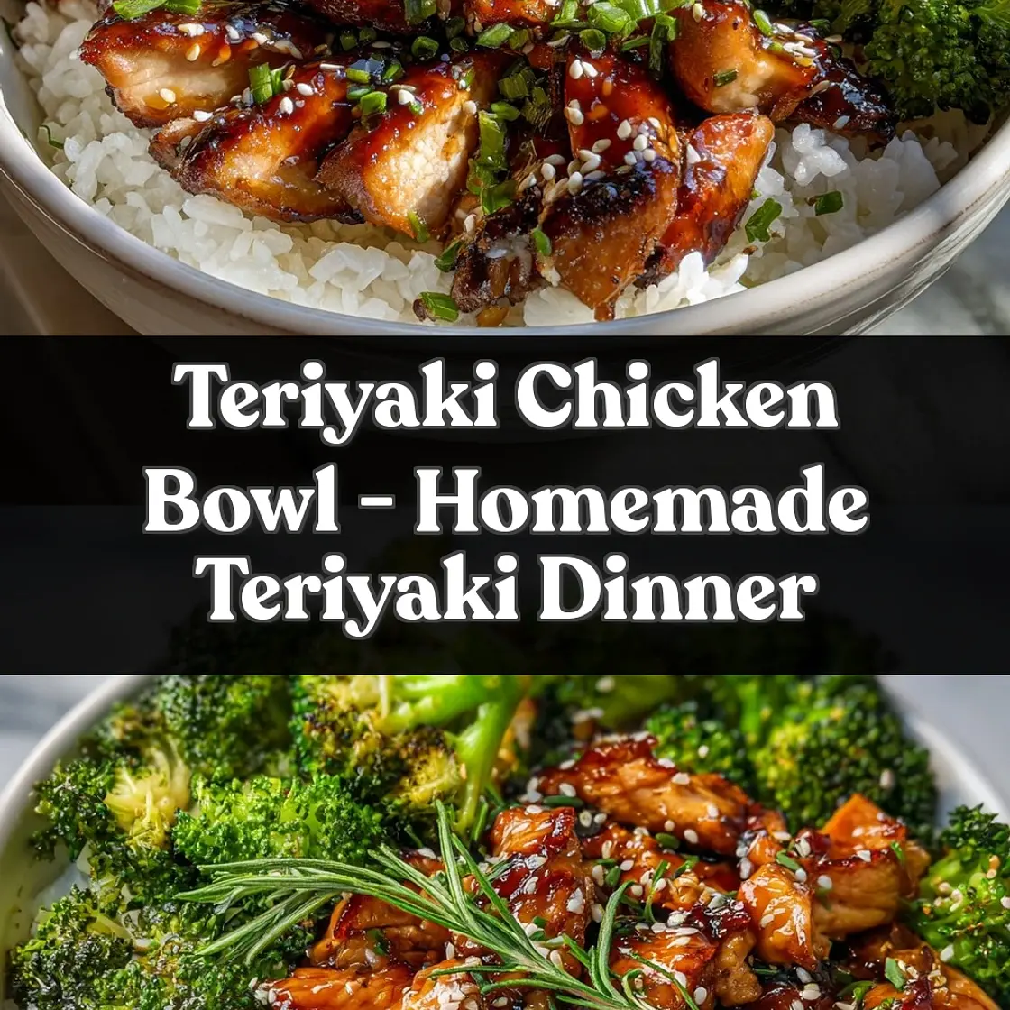 Teriyaki Chicken Bowl with Mahogany Glaze