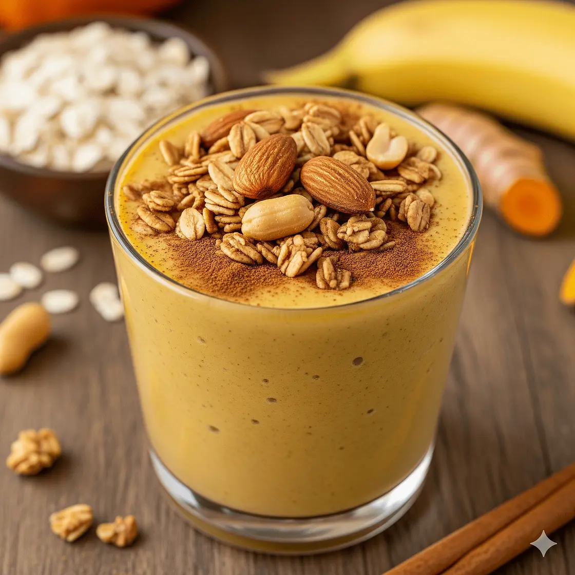 Licuado de Avena "Golden Pumpkin Spice"