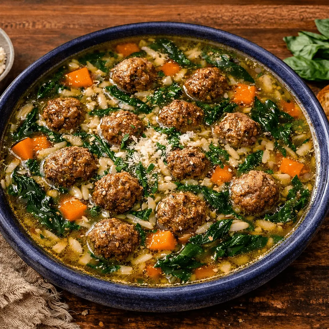 Italian Style Meatball Soup
