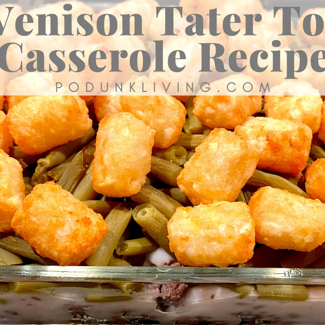 Venison Tater Tot Casserole