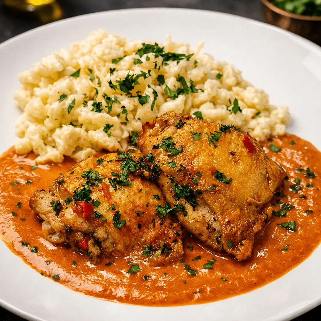 Chicken Paprikáš