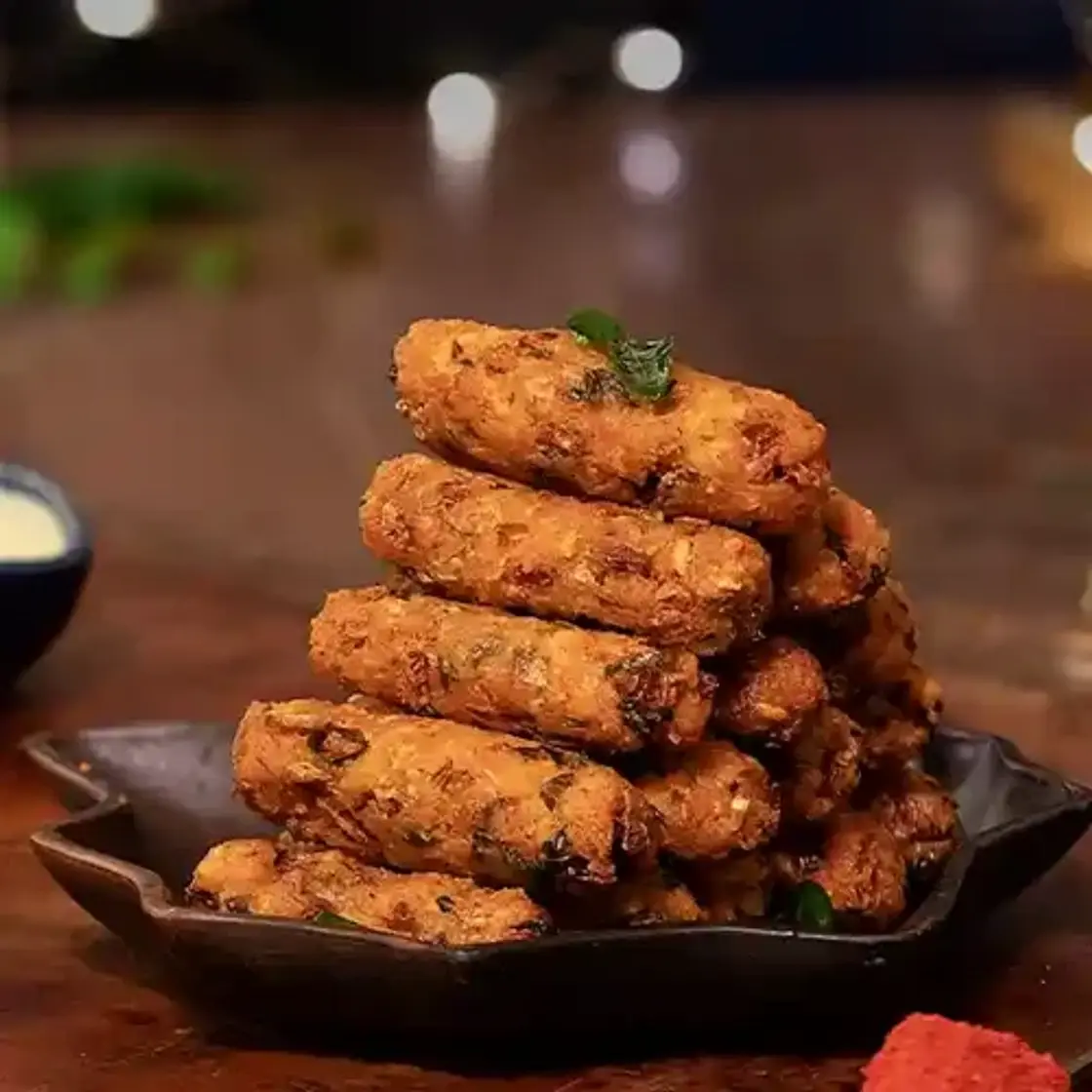 Rice Pakoda (Chawal Ke Pakode)