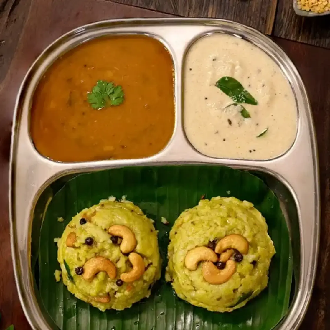 Coriander Pongal