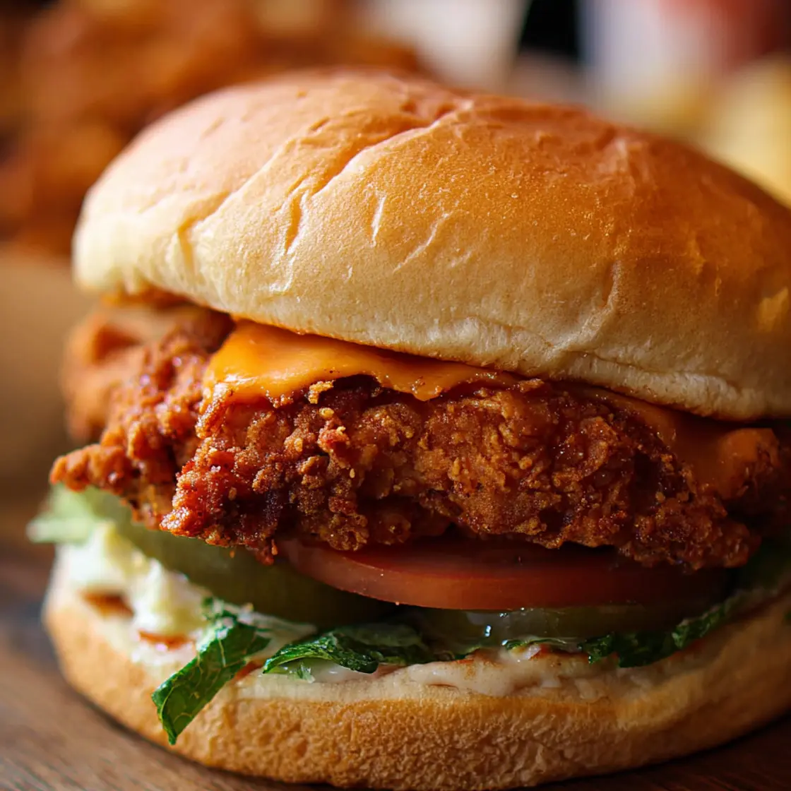 Popeyes Spicy Chicken Sandwich | Official Menu