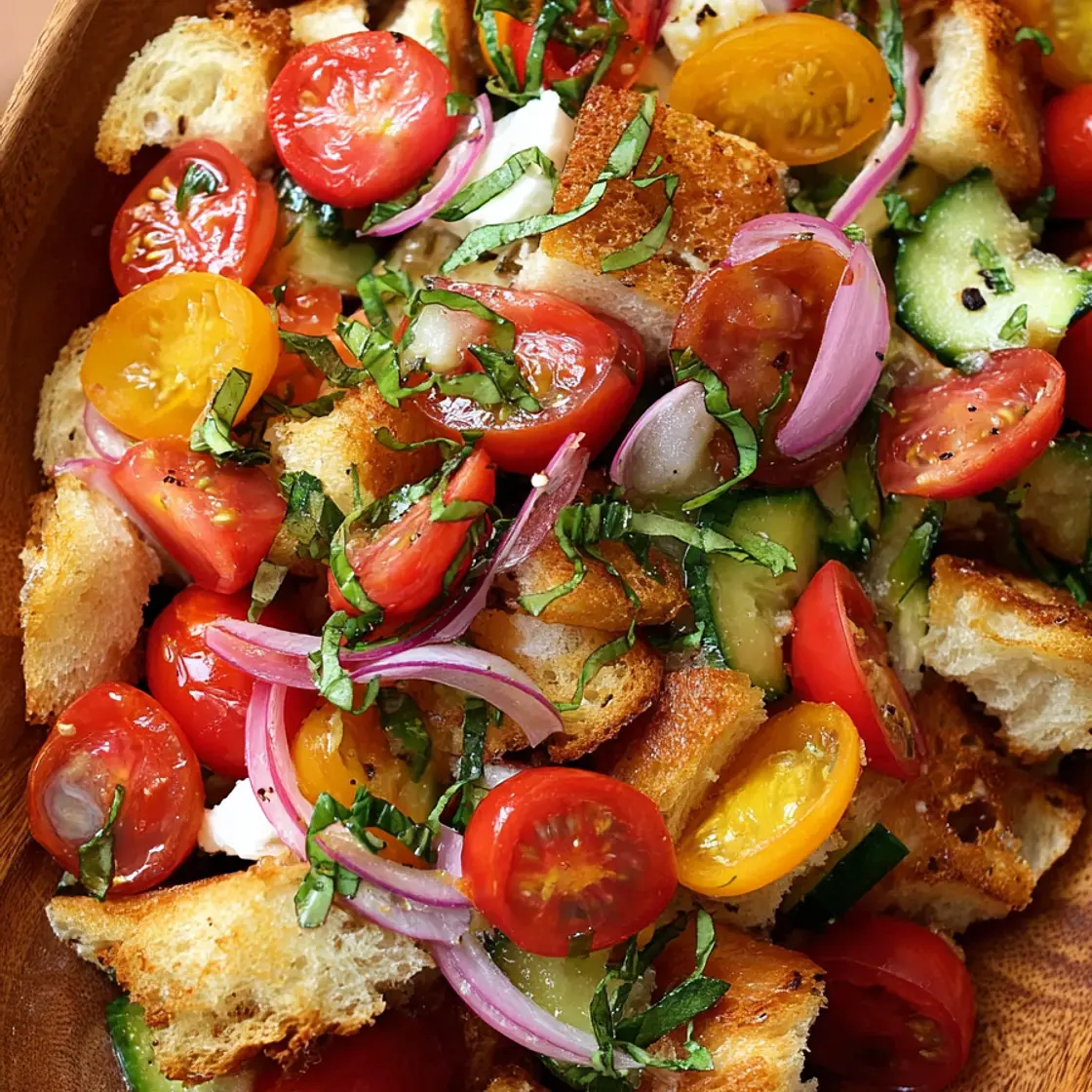 Summer Panzanella Salad Recipe