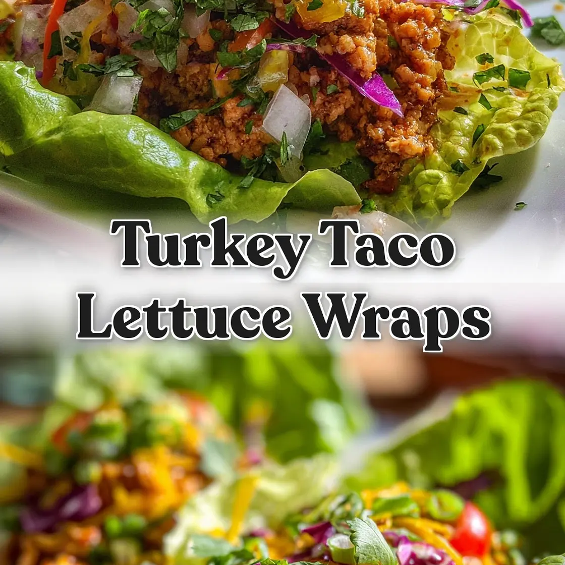 Turkey Taco Lettuce Wraps