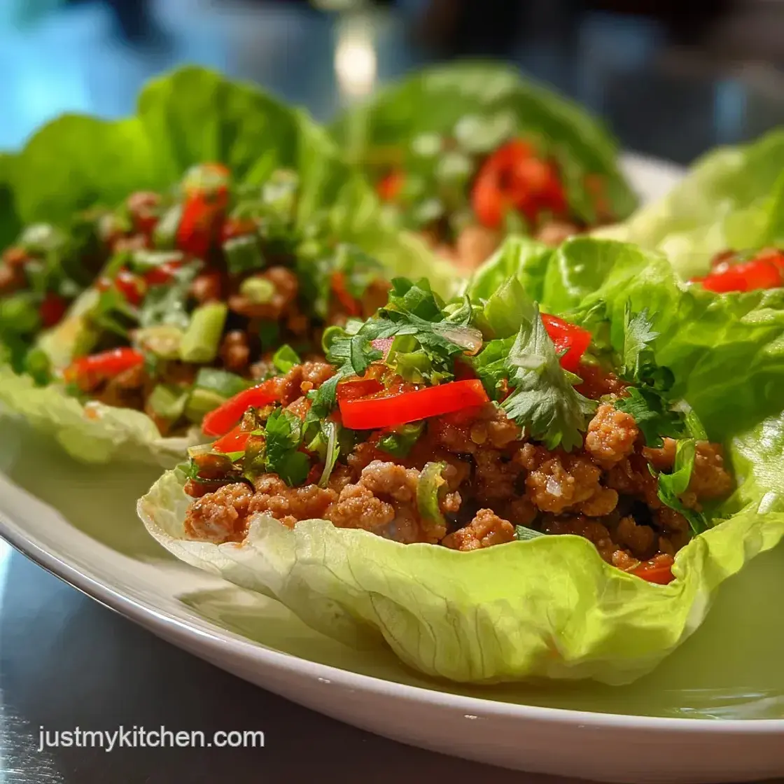Turkey Taco Lettuce Wraps