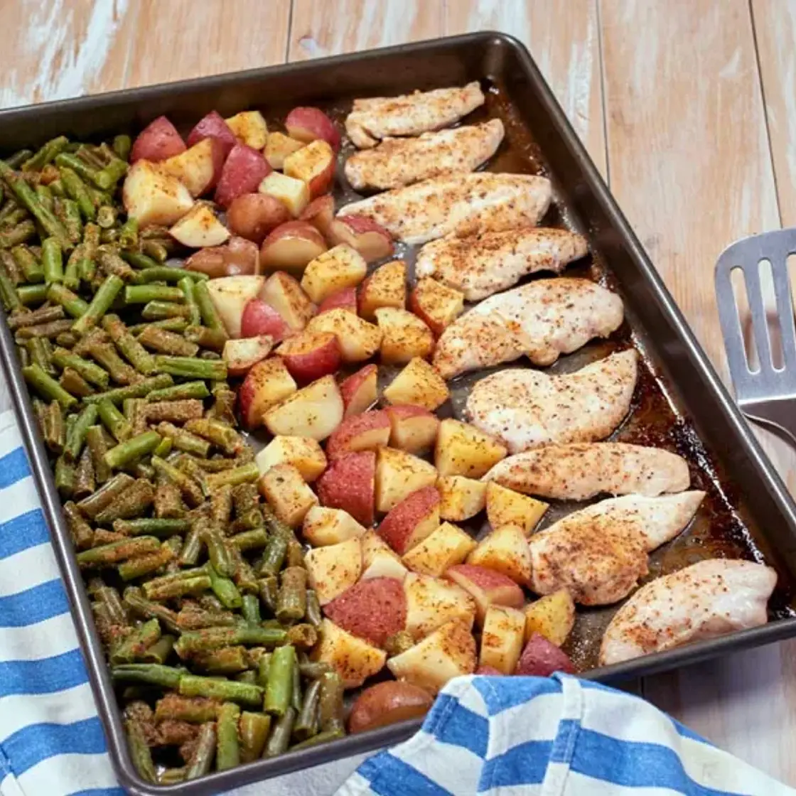 Sheet Pan Chicken, Green Beans & Potatoes | American Diabetes Association