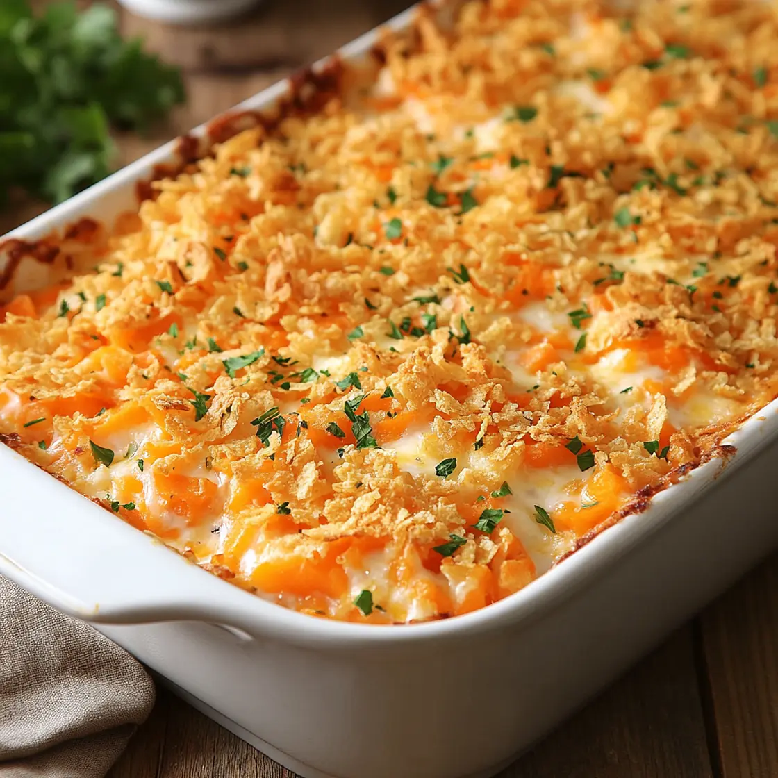 Cheesy Carrot Casserole
