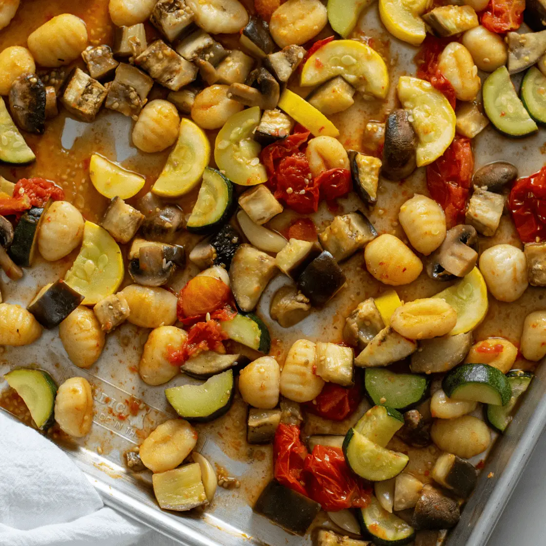 Easy Gnocchi with Roasted Vegetables