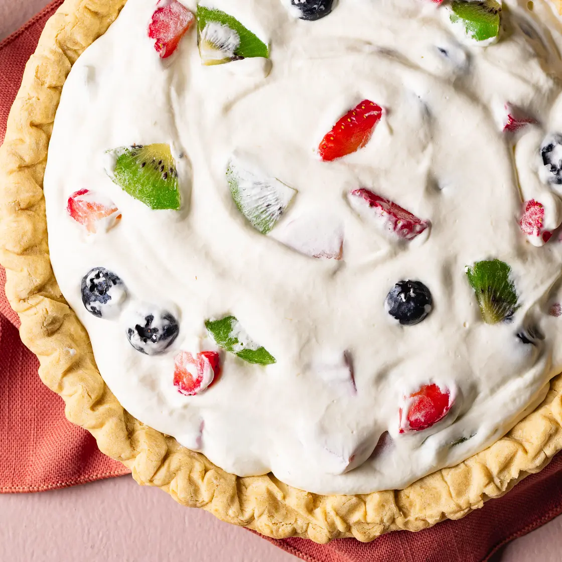 Fruit and Cream Pie