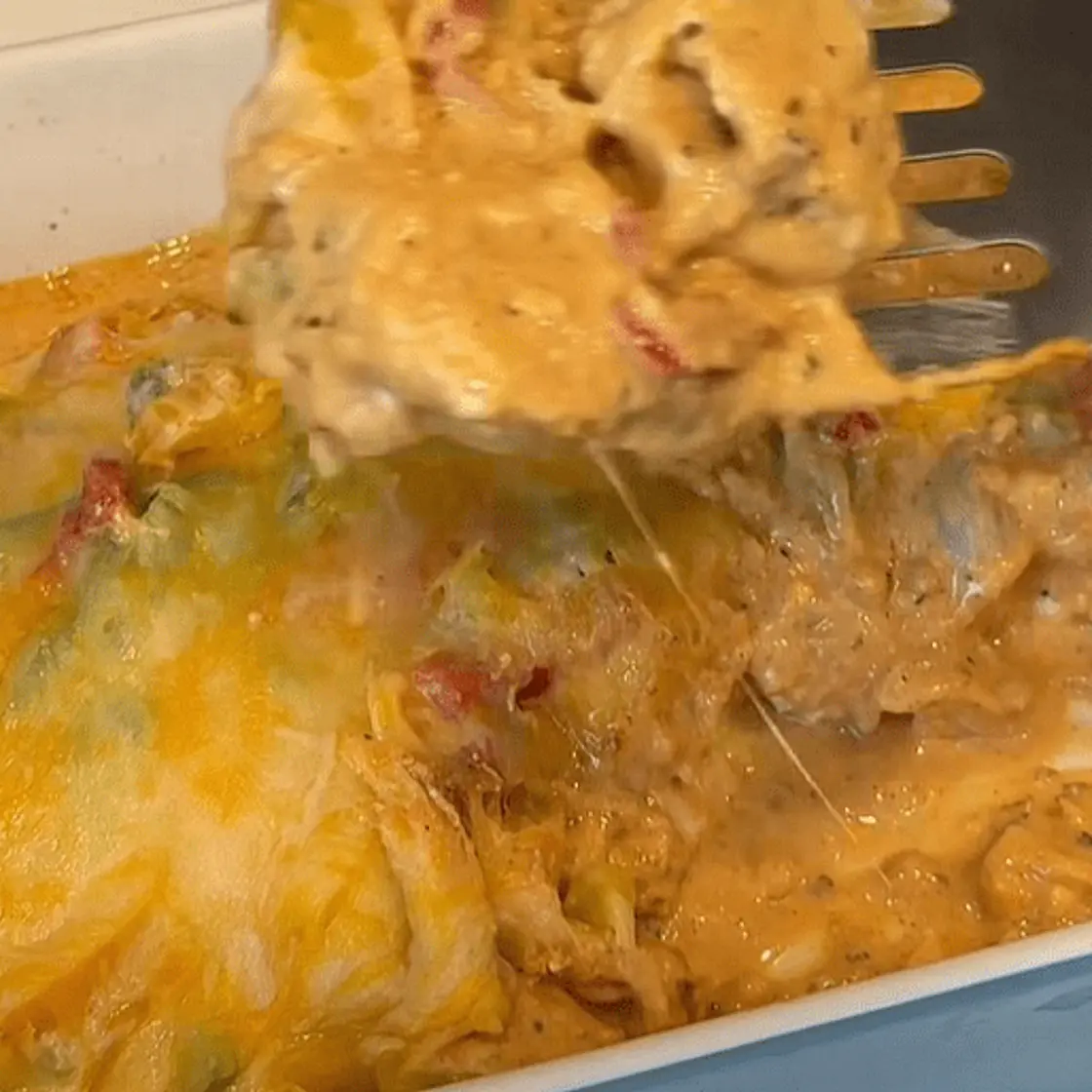 Cheesy Fajita Chicken