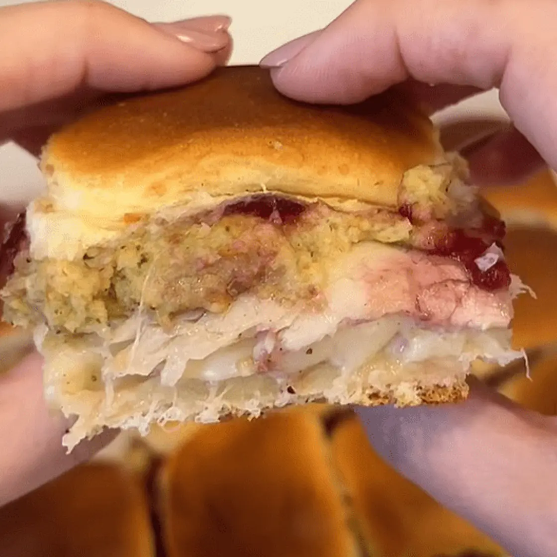 Thanksgiving Leftover Sliders