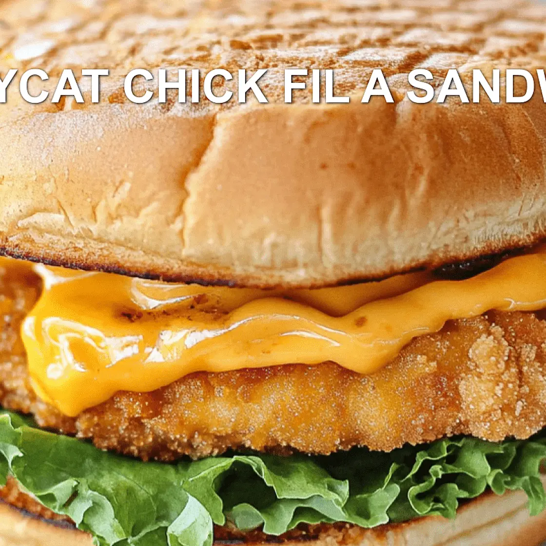 Classic Copycat Chick fil A Sandwich Recipe for Sunday Dinner
