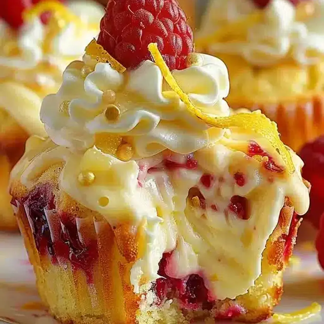Raspberry Lemon Heaven Cupcakes - Easy and Delicious Recipe