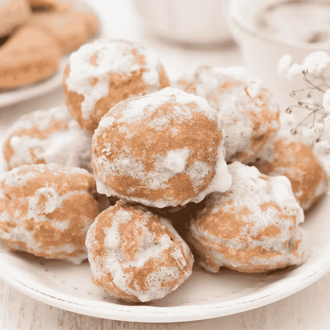 Portuguese Cavacas (Sugar Glazed Pastries)