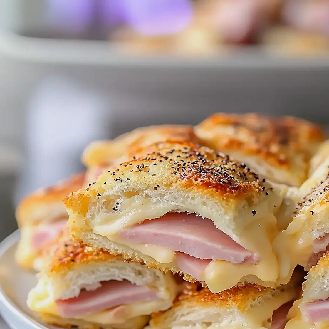 Ham and Cheese Sliders Recipe Easy Perfect for Parties
