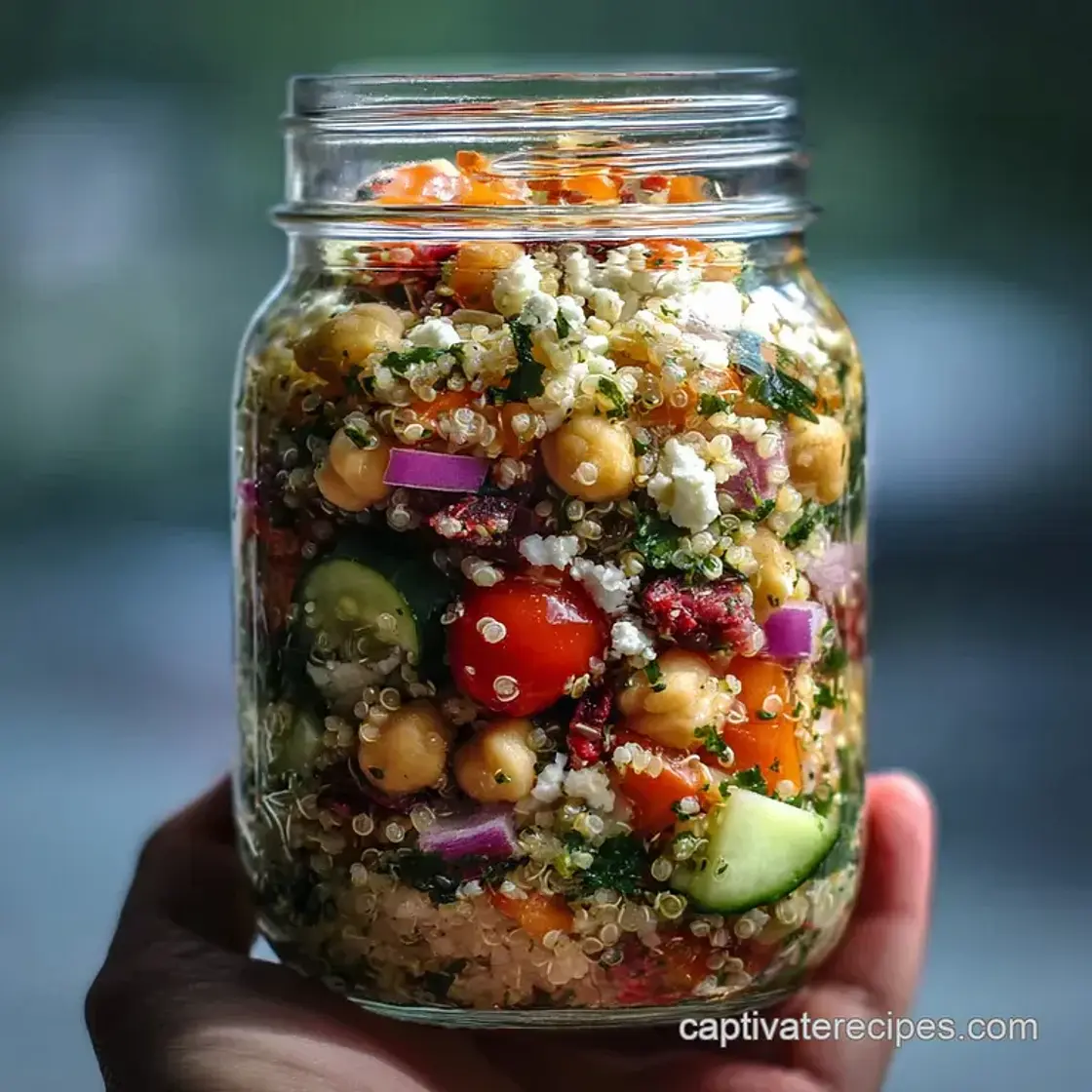 Healthy Mason Jar Salad Recipe