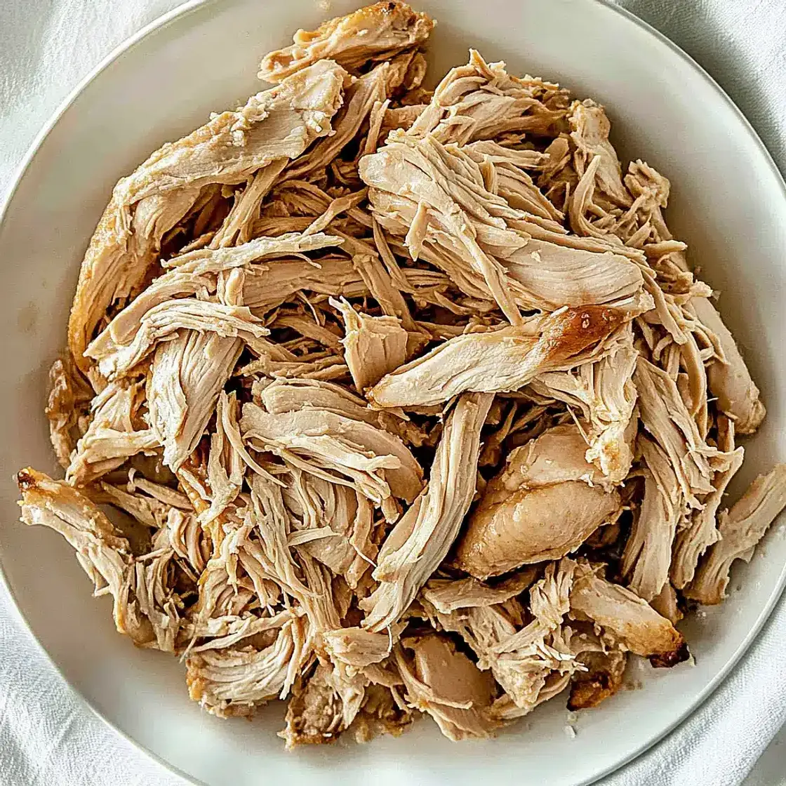 Slow Cooker Shredded Chicken Easy Weeknight Dinner