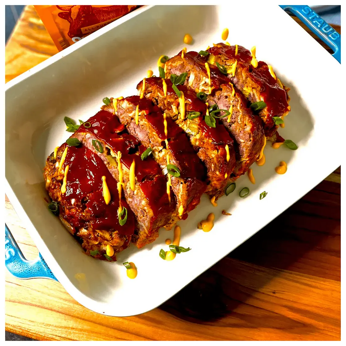 Cheeseburger Meatloaf with Pickles, Chips, and Cheddar