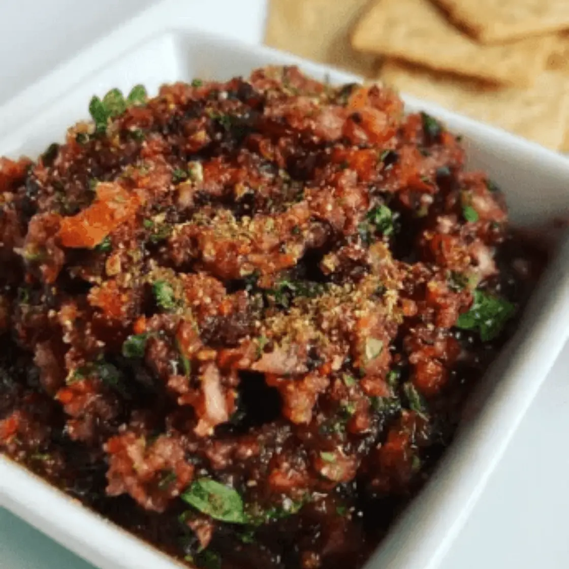 Fresh Cranberry Salsa with Pear and Cilantro