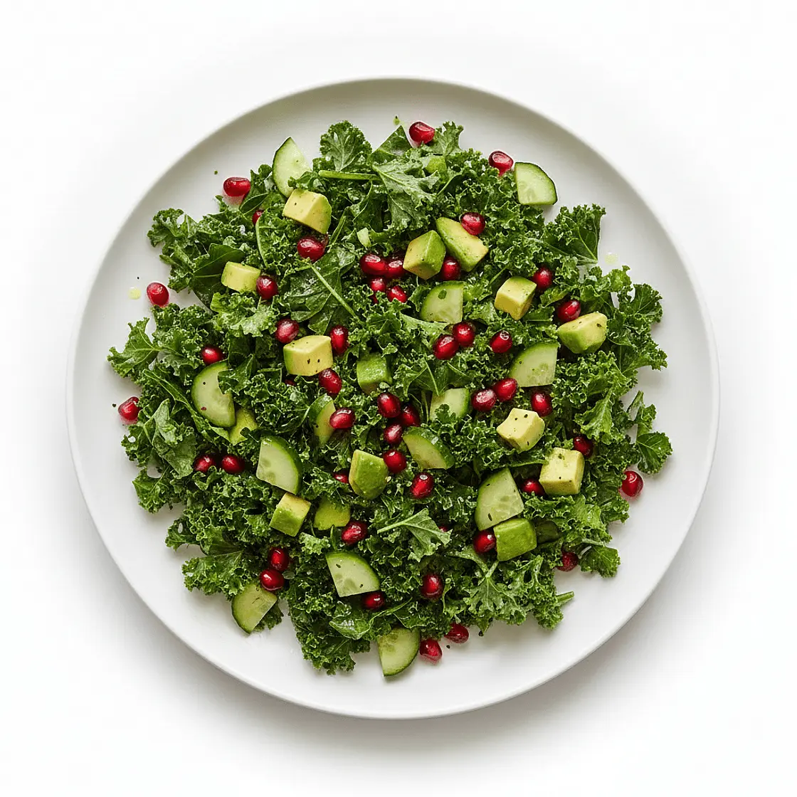 D'licious Kale Cucs' & 'Cado Salad