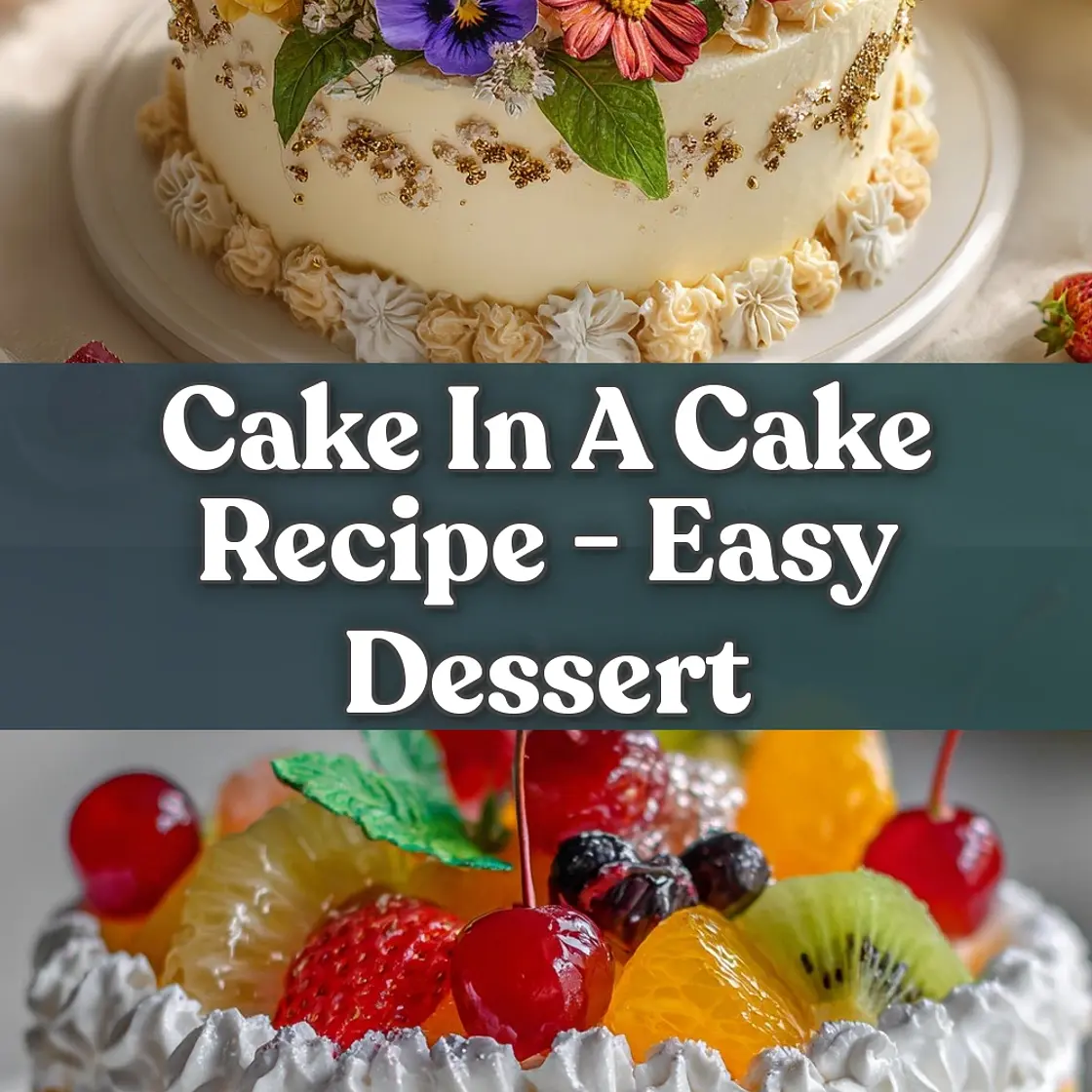 Cake in a Cake Recipe