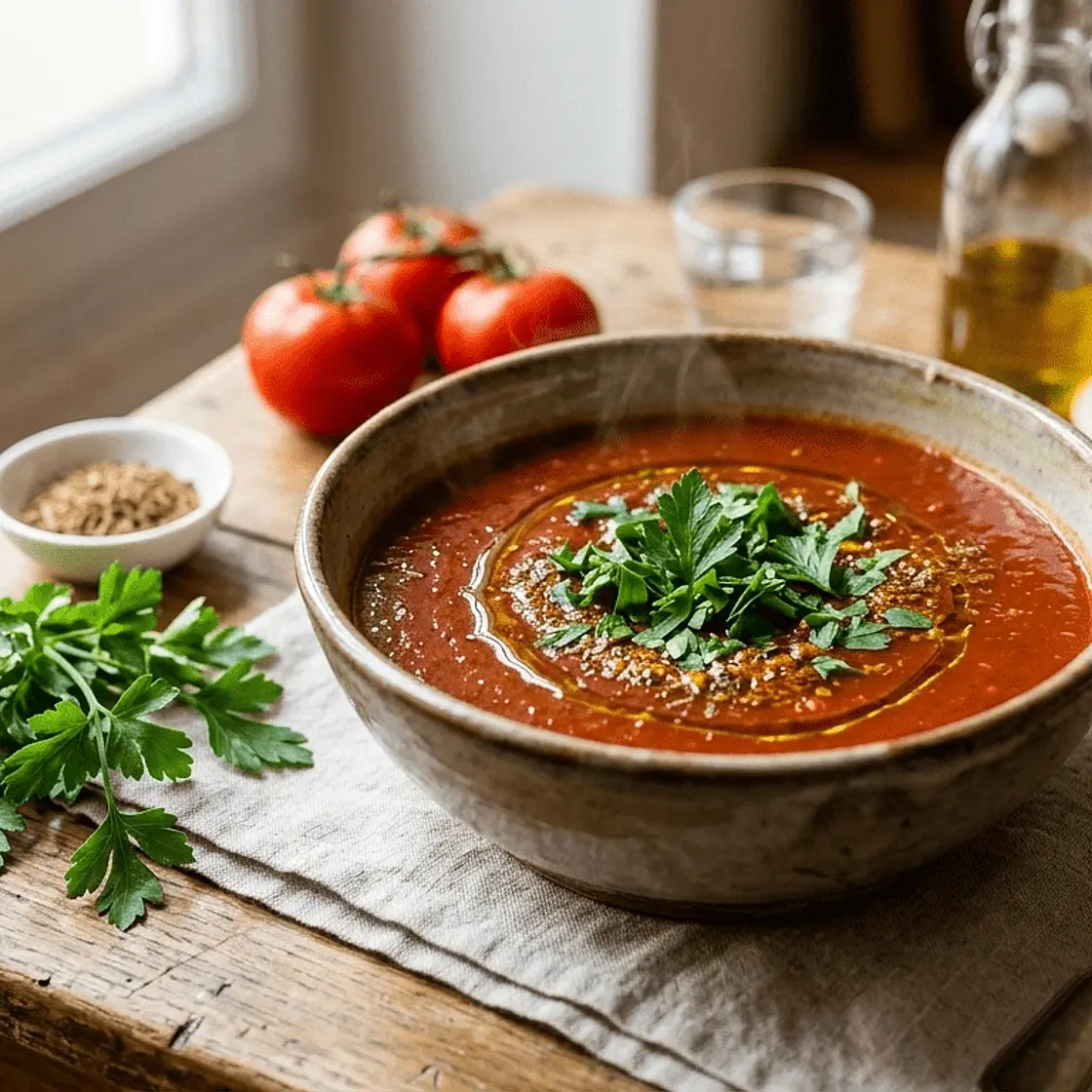 Soupe à la tomate