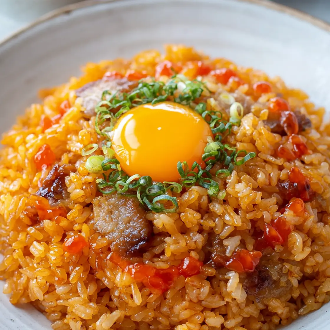 Japanese Ketchup Fried Rice Recipe