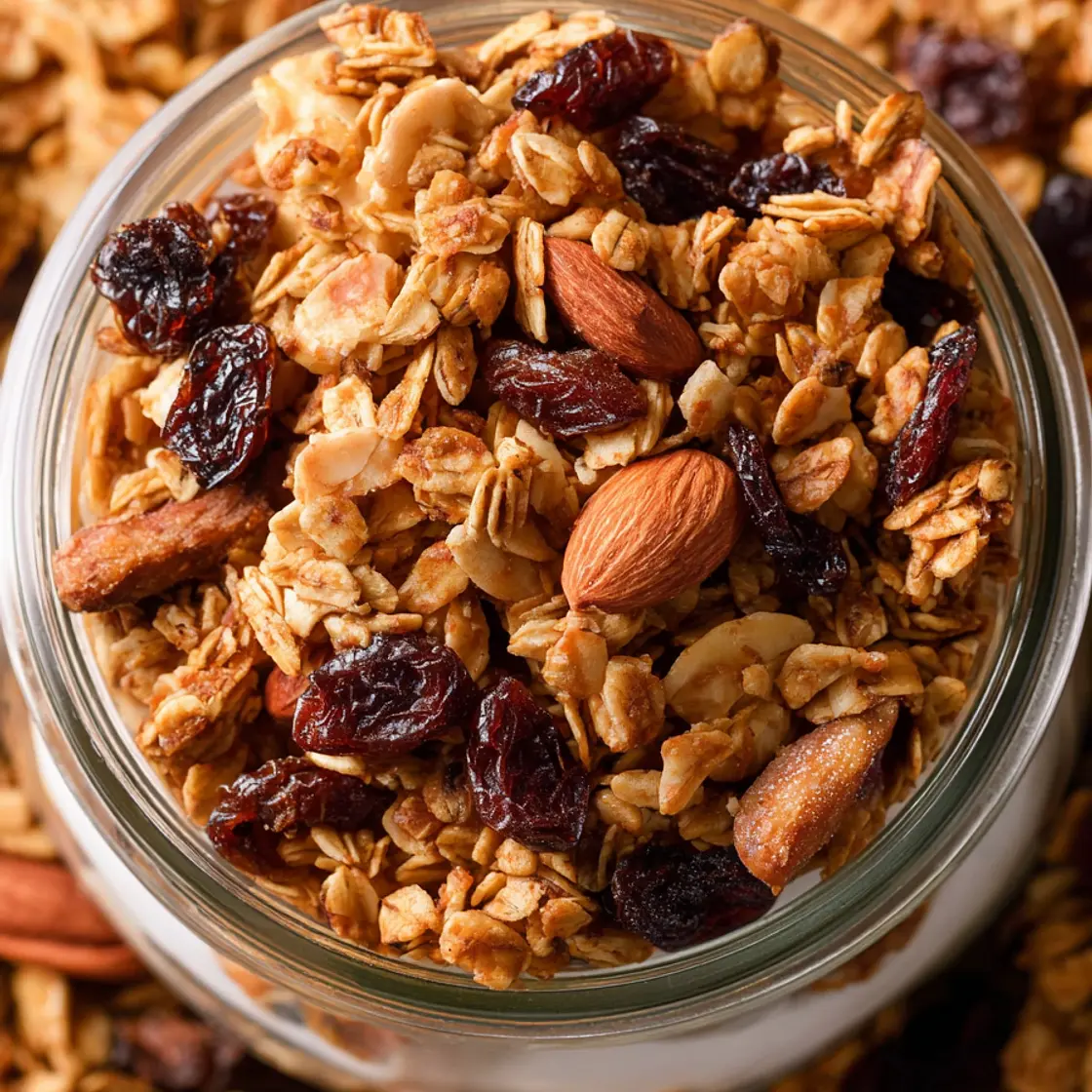 Cinnamon Raisin Granola Crunchy Breakfast Cereal