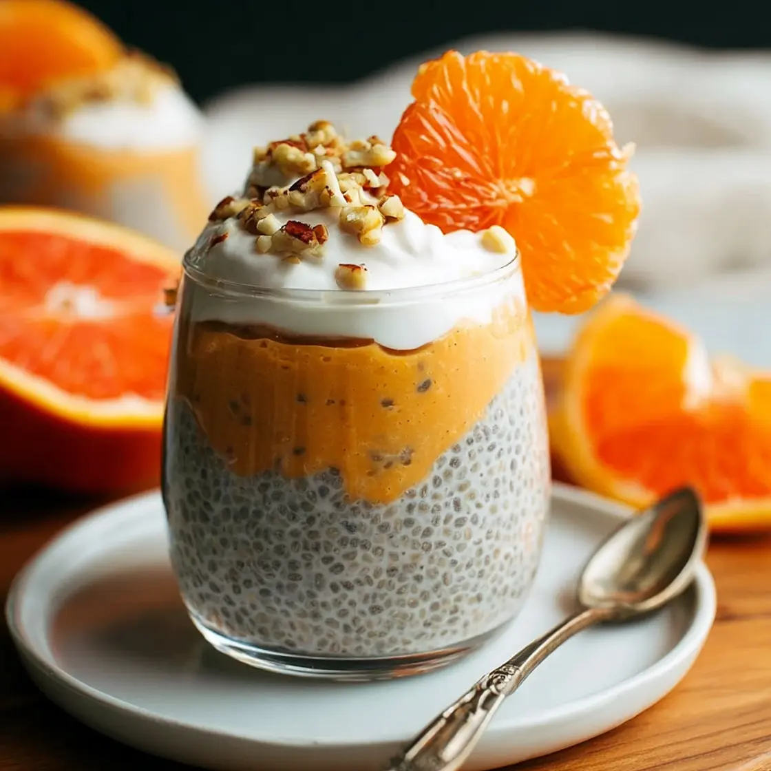 Dairy-Free Orange Cream Chia Pudding Recipe