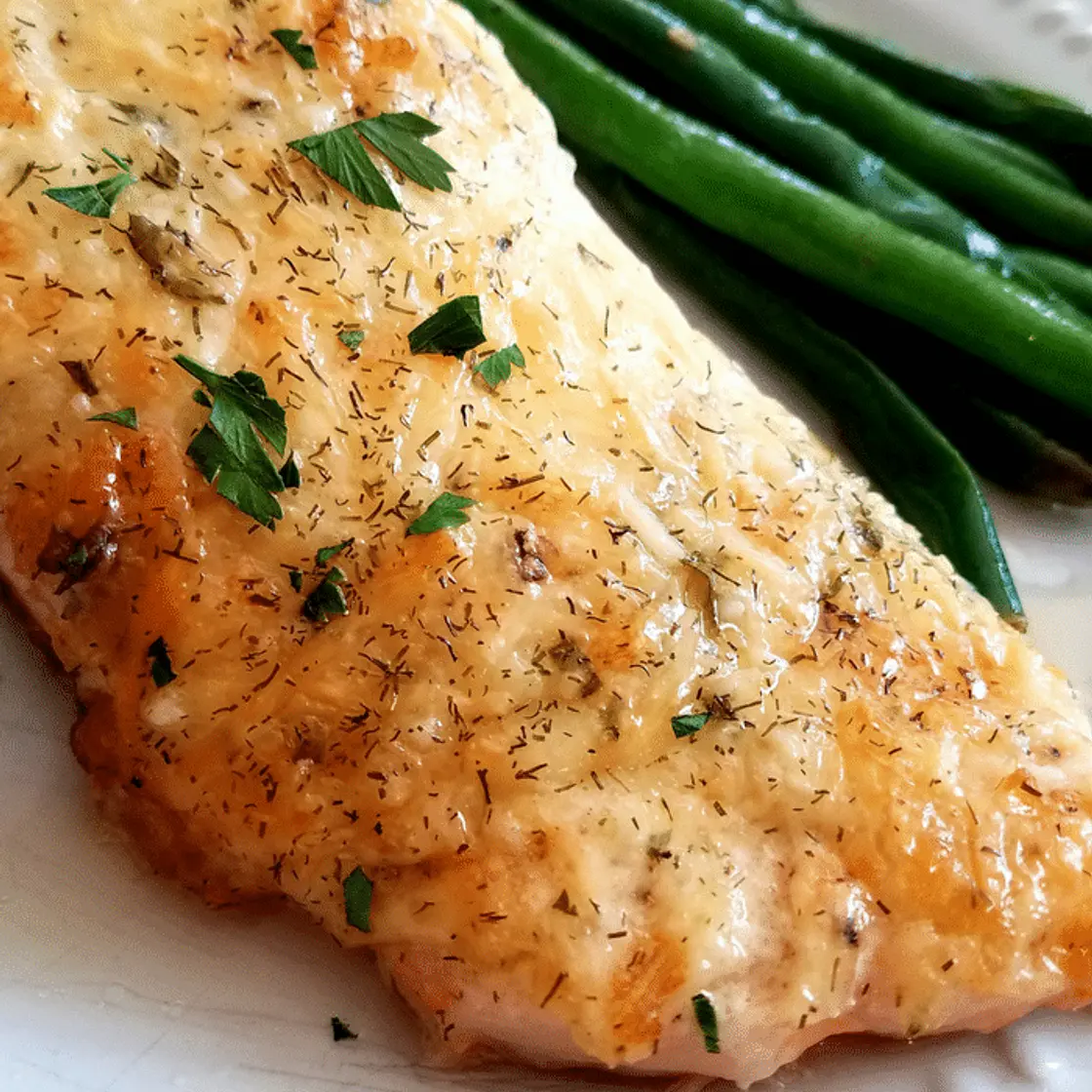 Parmesan & Herb Crusted Salmon