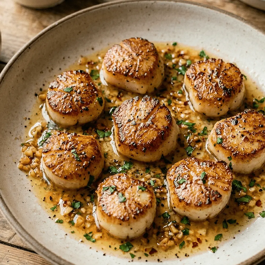 Garlic Butter Scallops