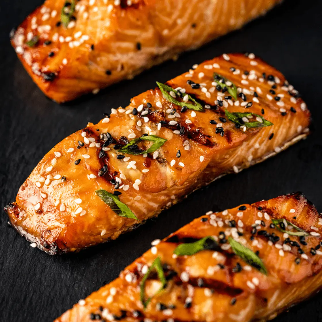 Grilled Teriyaki Salmon