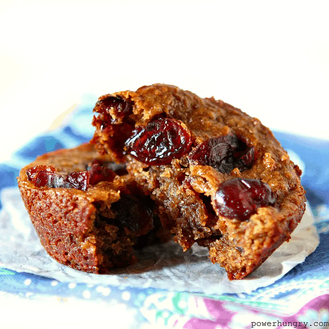 4-Ingredient Vegan Flax Muffins (V, GF, oil-free)
