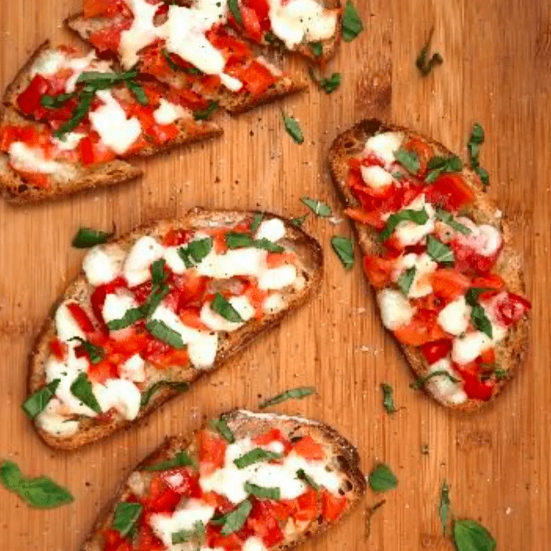 Bruschetta tomate mozzarella