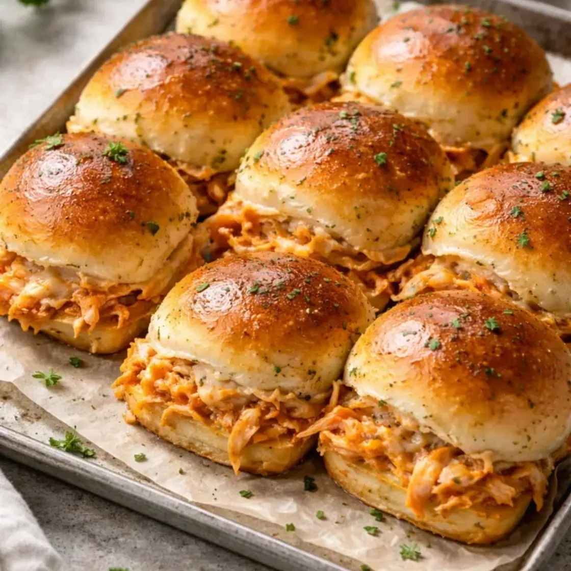 Spicy Buffalo Chicken Sliders